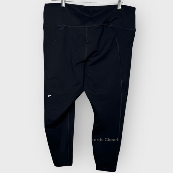 Fabletics Define PowerHold 7/8 Leggings 2X 36 Short Black High Waisted - Picture 6 of 6